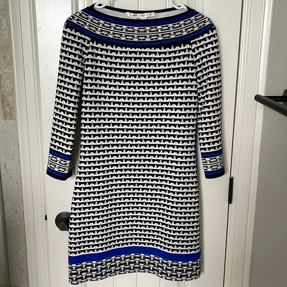 Geo pattern dress